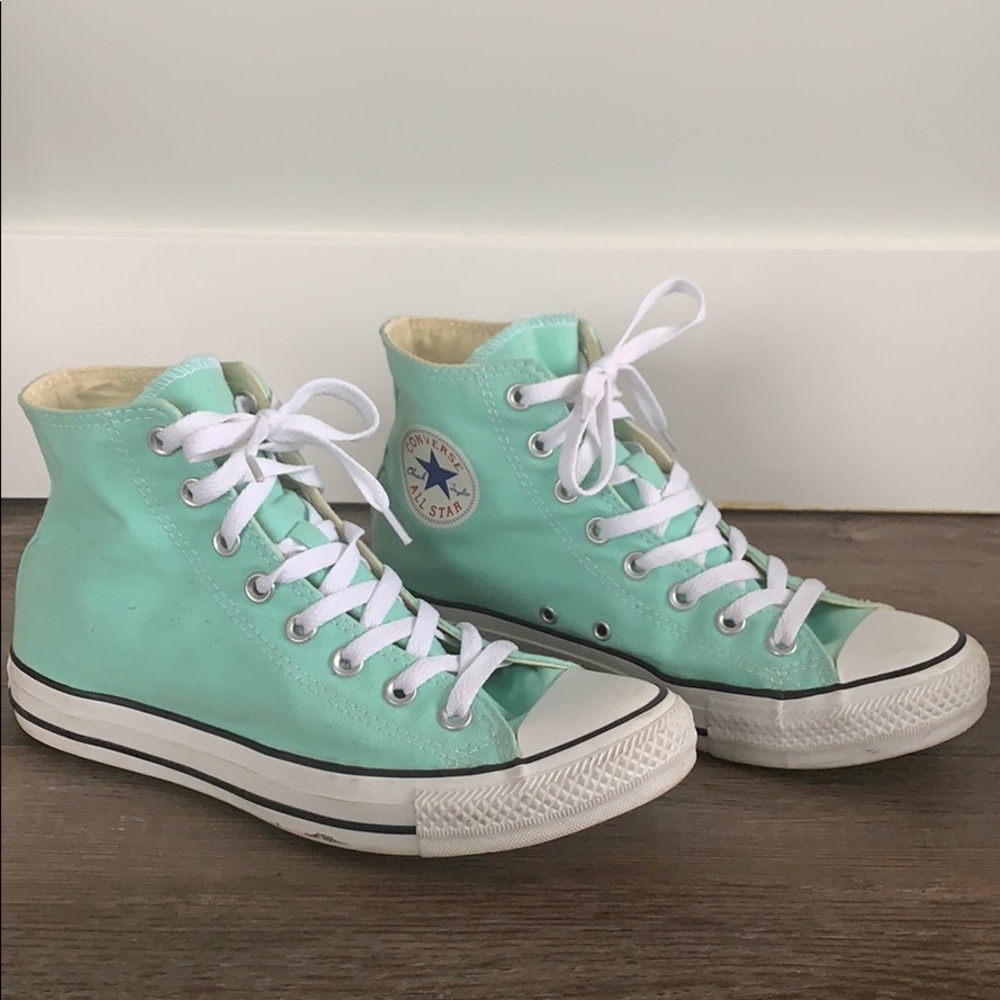 Mint Green Converse